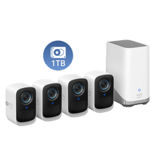 Load image into Gallery viewer, eufyCam S300 (eufyCam 3C) 4-Cam Kit + 1 TB Hard Drive