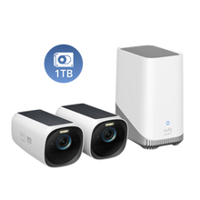Load image into Gallery viewer, eufyCam 3(2-Cam Kit) + 1 TB Hard Drive