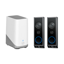 Load image into Gallery viewer, Video Doorbell E340 (2-Pack) + HomeBase S380