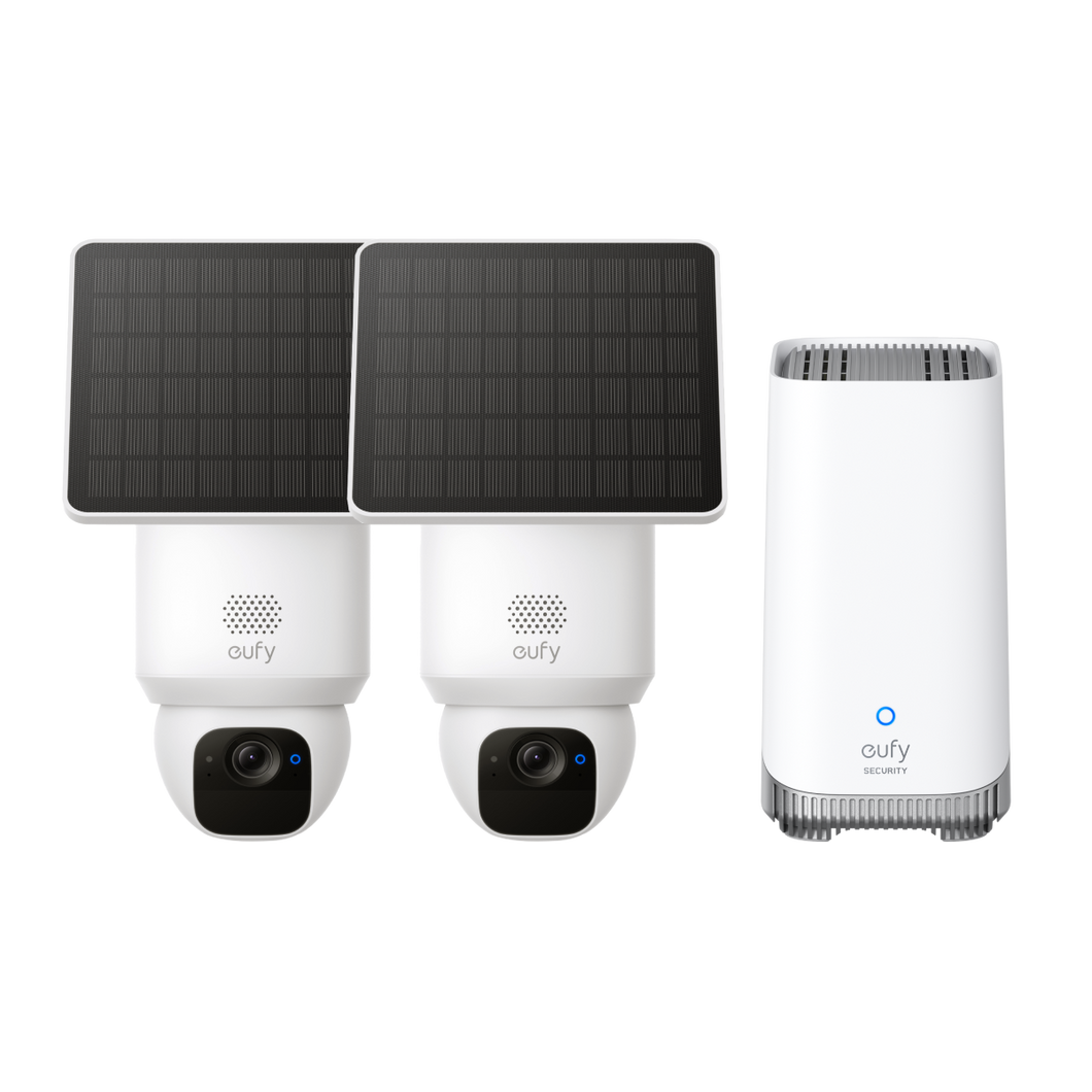 eufy SoloCam E30(2-Pack)+Homebase3