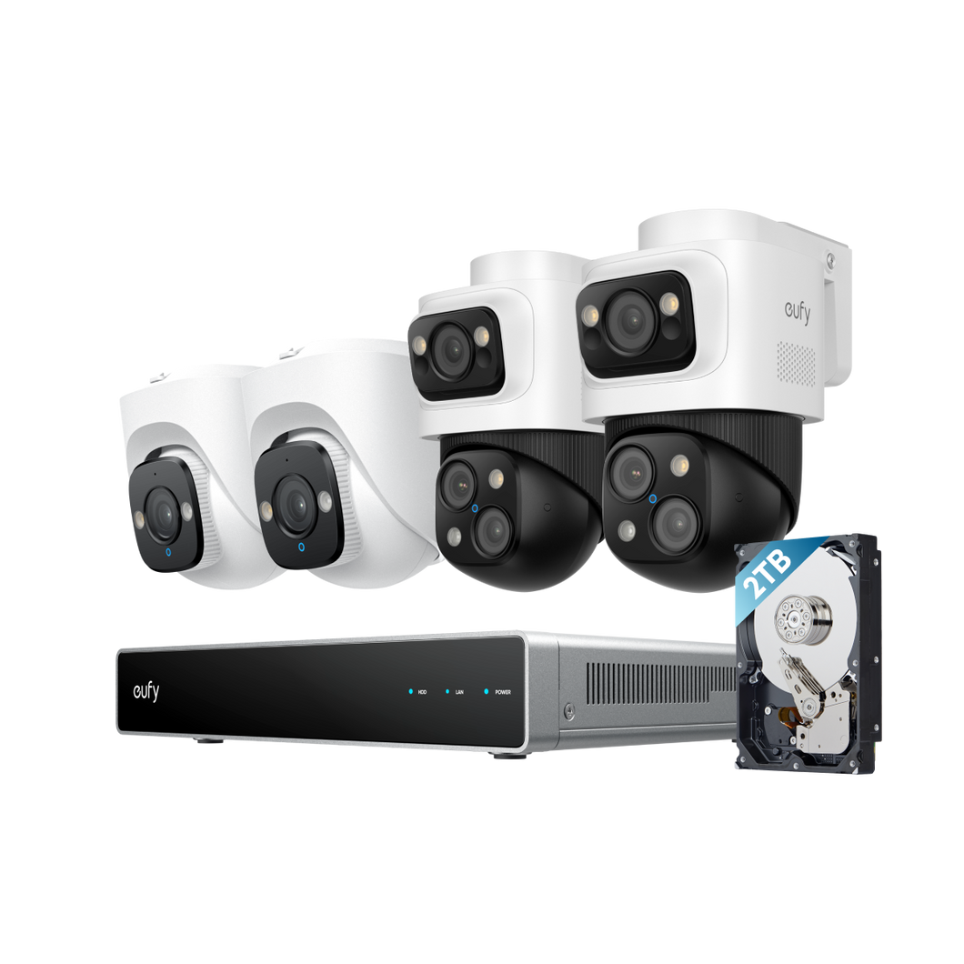 eufy PoE NVR Security System S4