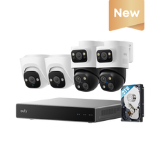 Load image into Gallery viewer, eufy PoE NVR Security System S4
