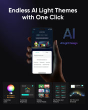 Load image into Gallery viewer, eufy Permanent Outdoor Lights E22（100ft/30m）+ 50ft/15m Extension Kit
