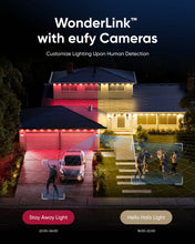 Load image into Gallery viewer, eufy Permanent Outdoor Lights E22（100ft/30m）+ 50ft/15m Extension Kit
