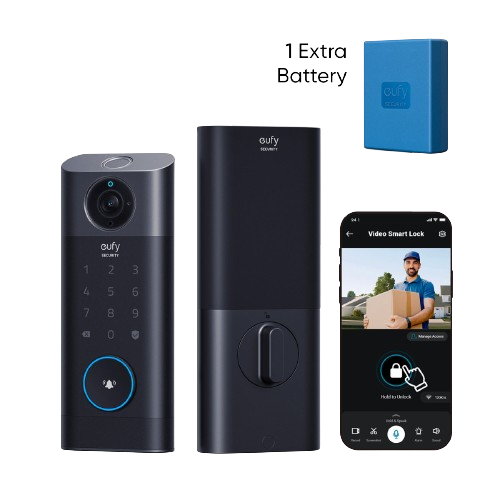 Video Smart Lock S330 + Rechargeable Battery