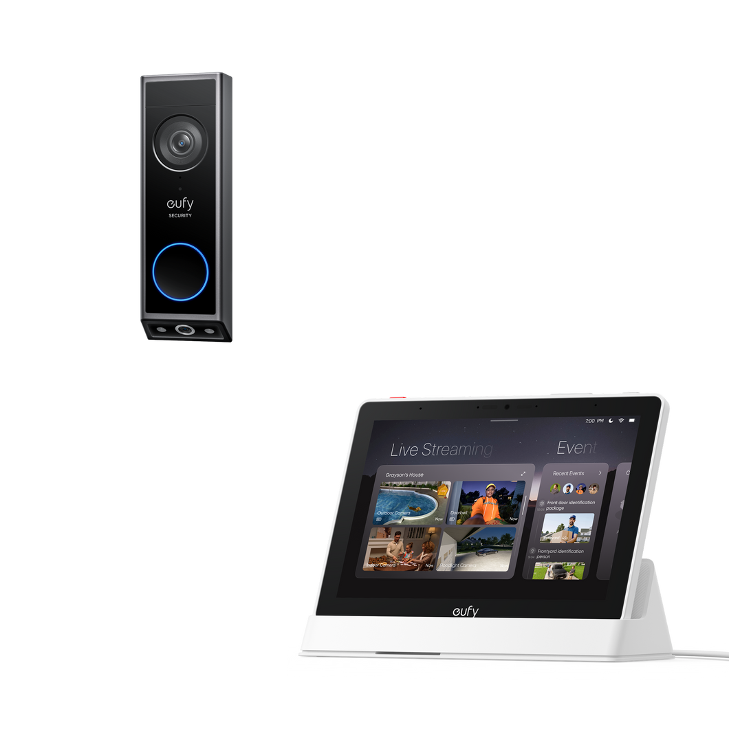 eufy Smart Display E10 + Video Doorbell E340