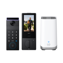 Load image into Gallery viewer, eufy FamiLock S3 Max + HomeBase S380 (HomeBase 3)
