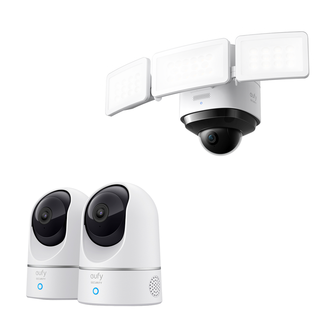 Floodlight Cam S330 + Indoor Cam E220 (2-Cam Kit)