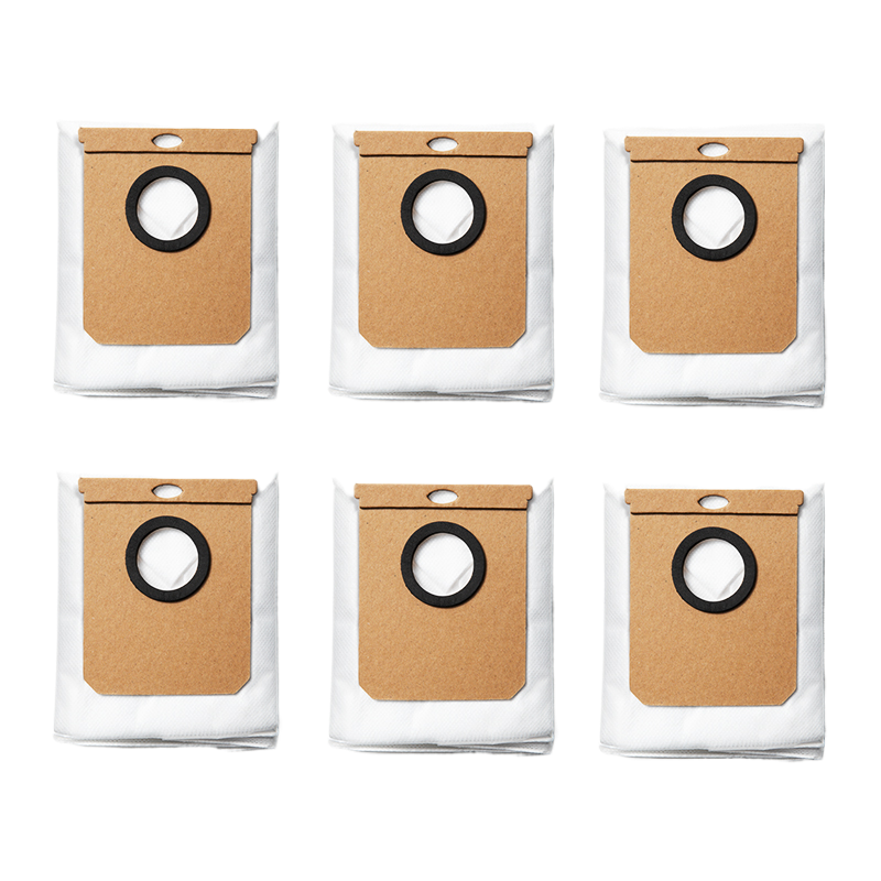 6 Replacement Dustbags, Compatible with L50 with Self-Empty Station, L60 with Self-Empty Station