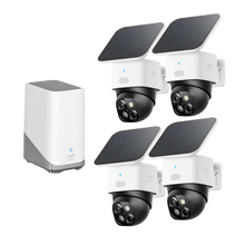 Load image into Gallery viewer, SoloCam S340  (4-Cam Pack) + HomeBase S380
