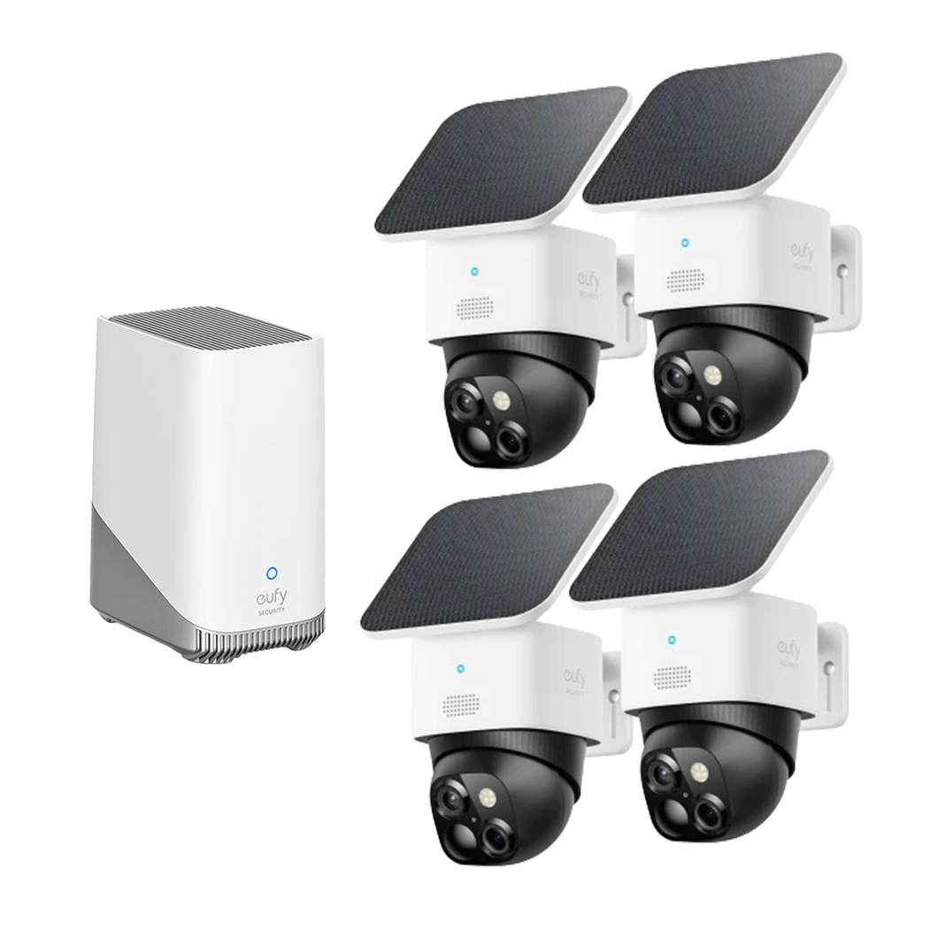 SoloCam S340  (4-Cam Pack) + HomeBase S380